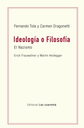 Ideología o filosofía. El nazismo