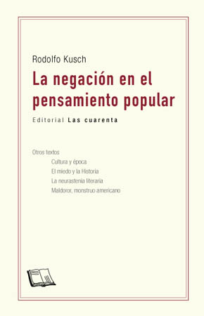La negación en el pensamiento popular