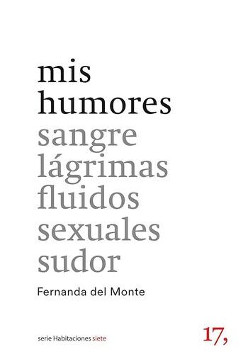 mis humores, sangre lágrimas fluidos sexuales sudor