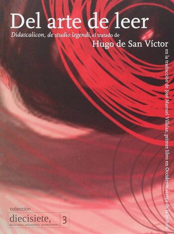 Del arte de leer, Didascalicon de studio legendi, el tratado Hugo de San Víctor