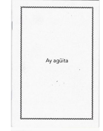Ay agüita